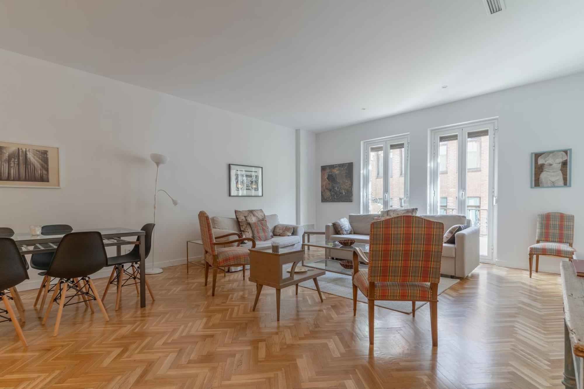 Spacious Central-3Bedrooms 3Bathrooms-Sol Madrid Exterior foto